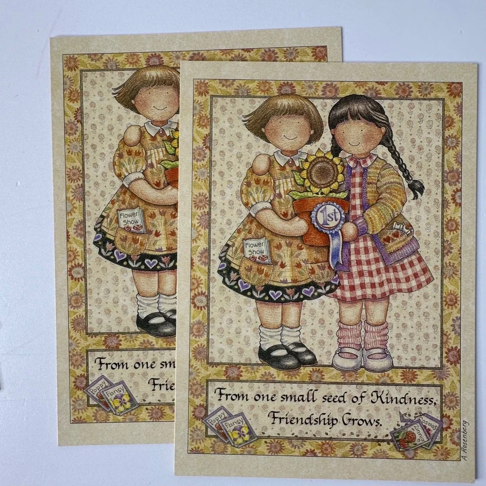 Daily Blessings 11 Blank Friendship Cards Envelopes Amy Rosenberg Babbling Brook